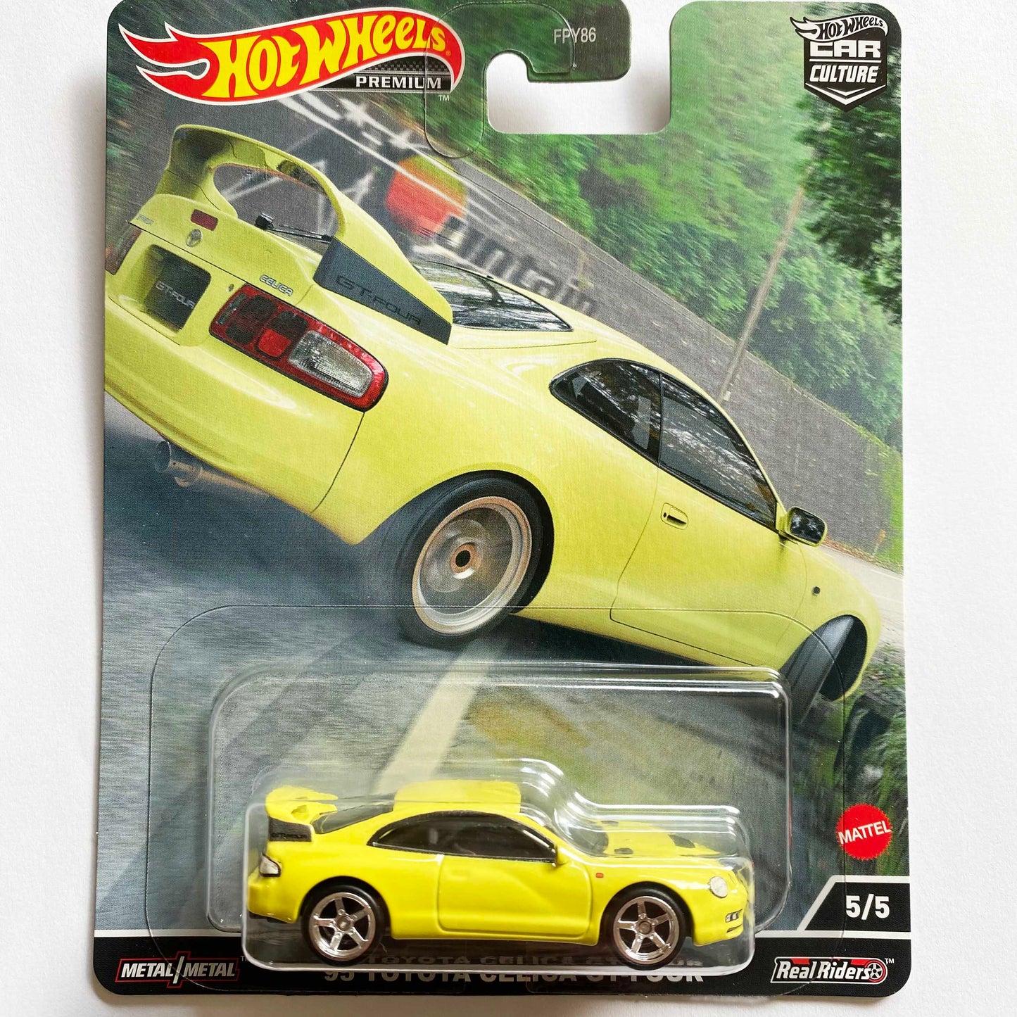 Premium Edition Hot Wheels Toyota Celica GT Four 99