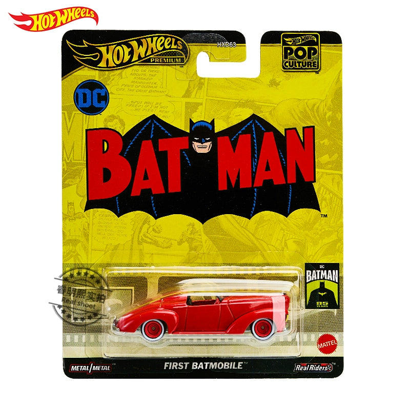 Premium Edition Hot Wheels First Batmobile Red