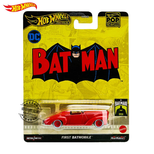 Premium Edition Hot Wheels First Batmobile Red