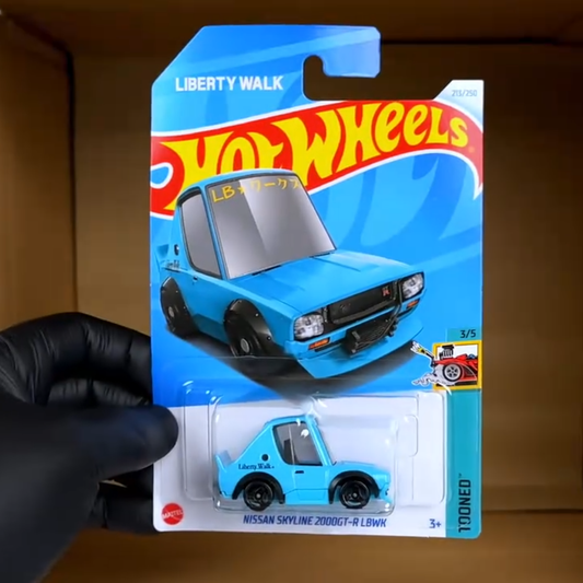 Original Hot Wheels Liberty Walk Q Model Nissan Skyline