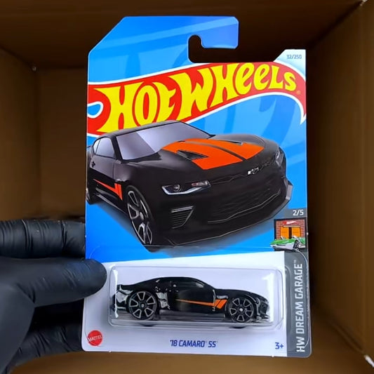 Original Hot Wheels 2018 Model Black Camaro SS