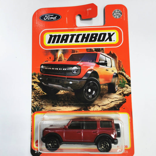 Mattel Original Matchbox 2021 Ford Bronco