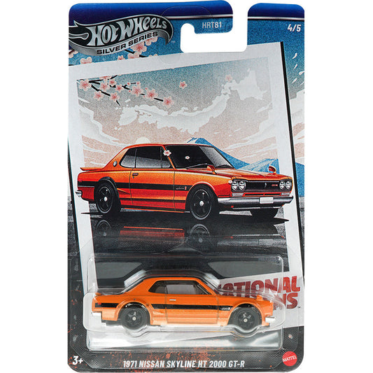 Original Hot Wheels Silver Series 1971 Nissan Skyline HT 2000 GT-R