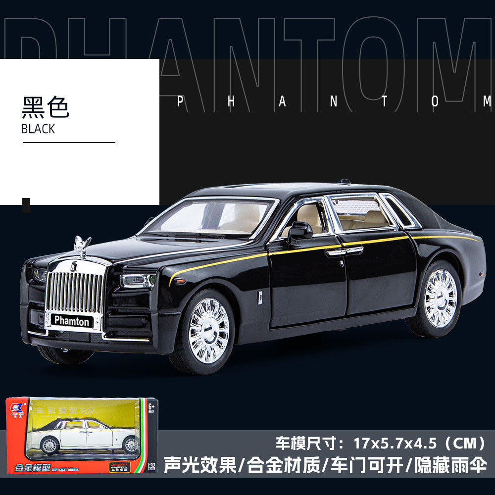 1:32 Alloy Car Model Black Rolls-Royce Phantom