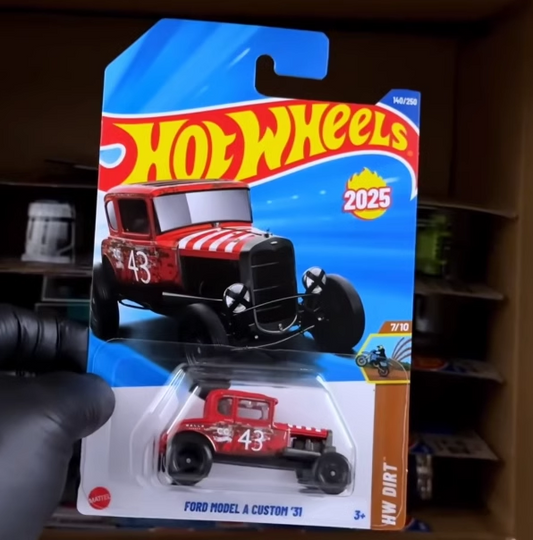 Original Hot Wheels Classic Ford Model A 1931 Red