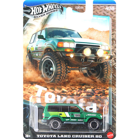 Original Hot Wheels Silver Series 80 Toyota Land Cruiser
