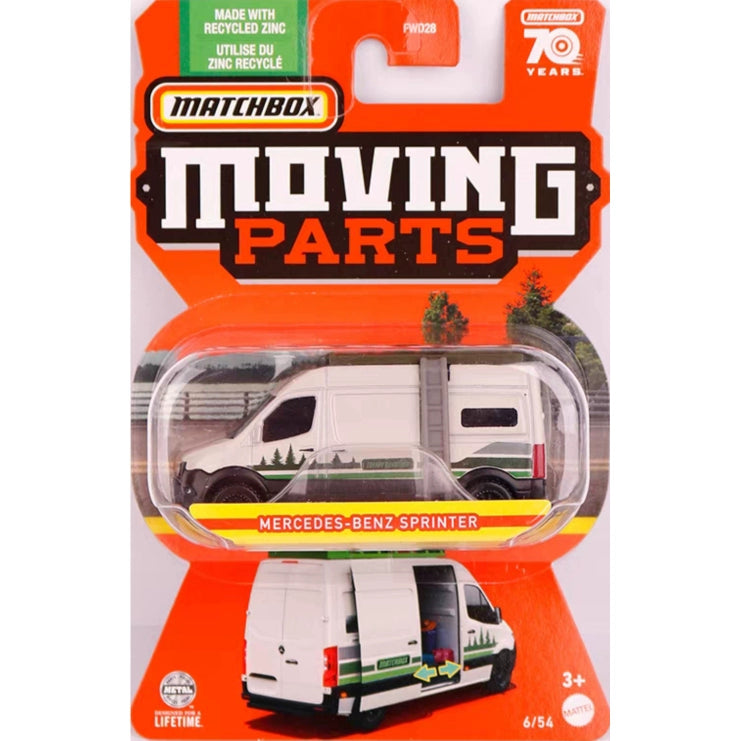 Original Moving Parts Matchbox Marcedez Benz Sprinter