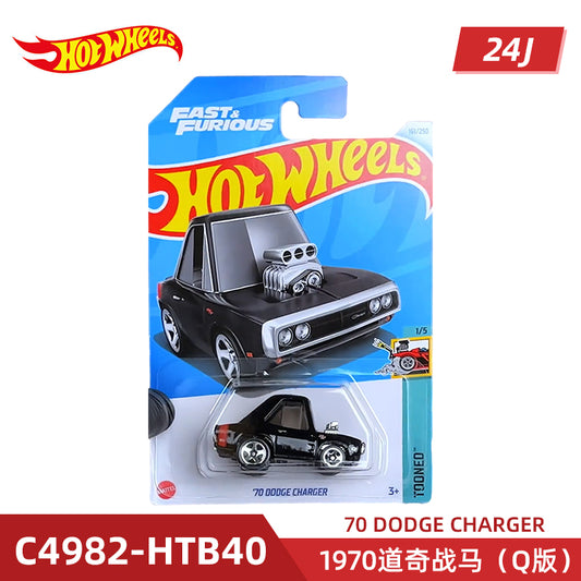 Original Hot Wheels Q Version 70 Dodge Charger