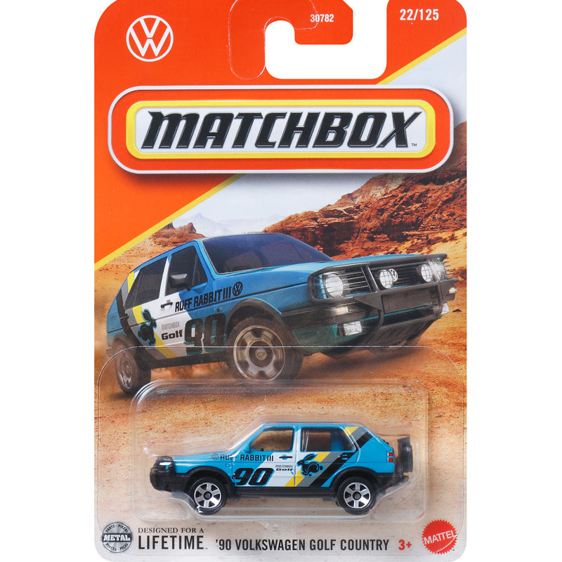 Mattel Original Matchbox 90 Volkswagen Golf Country