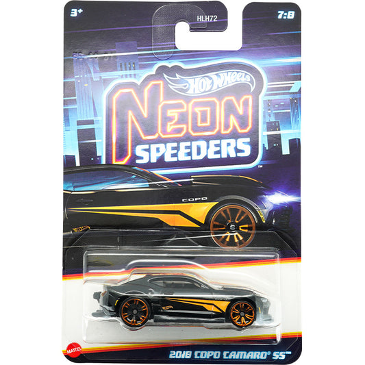 Hot Wheels Neon Edition 2018 Copo Camaro 55