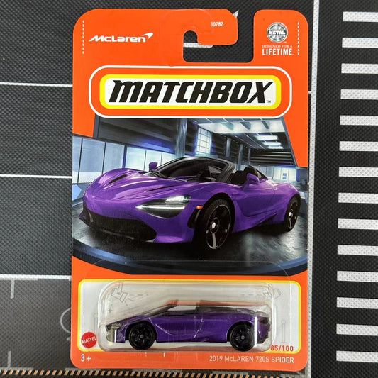 Mattel Original Matchbox 2019 McLaren 720S Spider