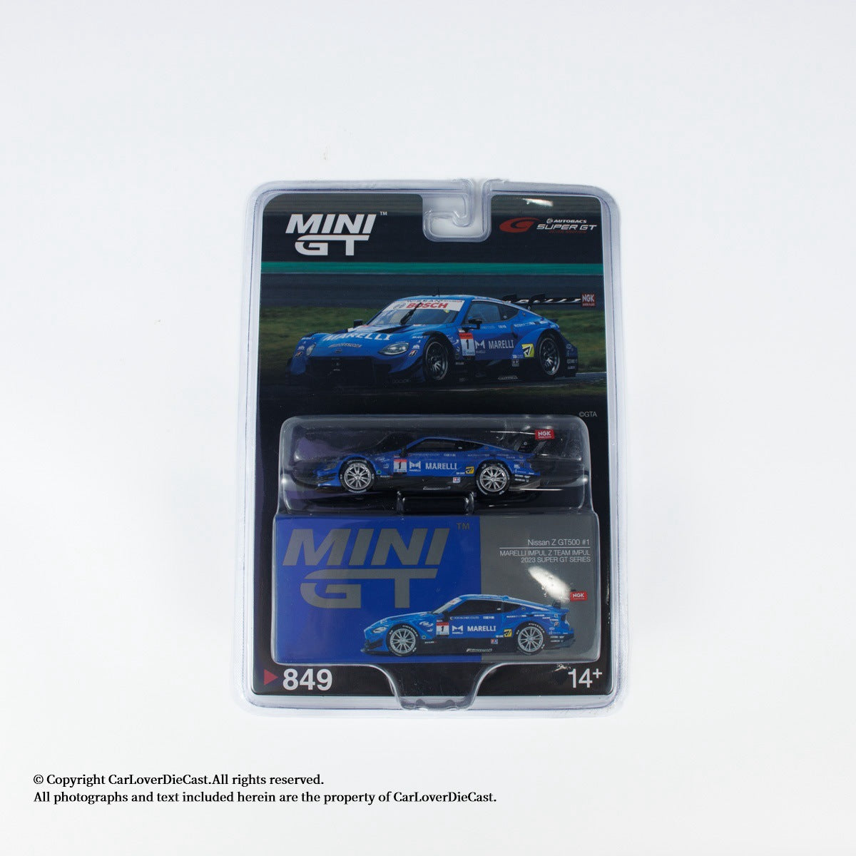 1:64 Original Mini GT Nissan Z GT500 Model