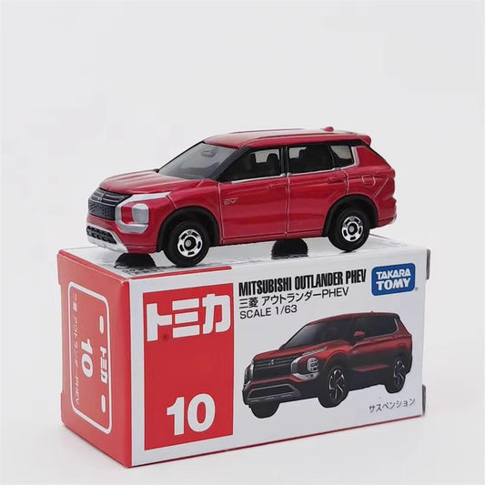 Tomica alloy 1:64 Diecast Toy Car Model Mitsubishi Outlander-Red