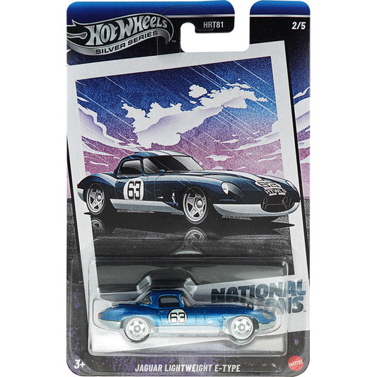 Original Hot Wheels Silver Series Jaguar Lightweight E Type