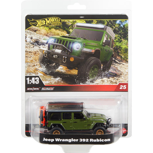Premium Edition Hot Wheels Jeep Wrangler 392 Rubicon
