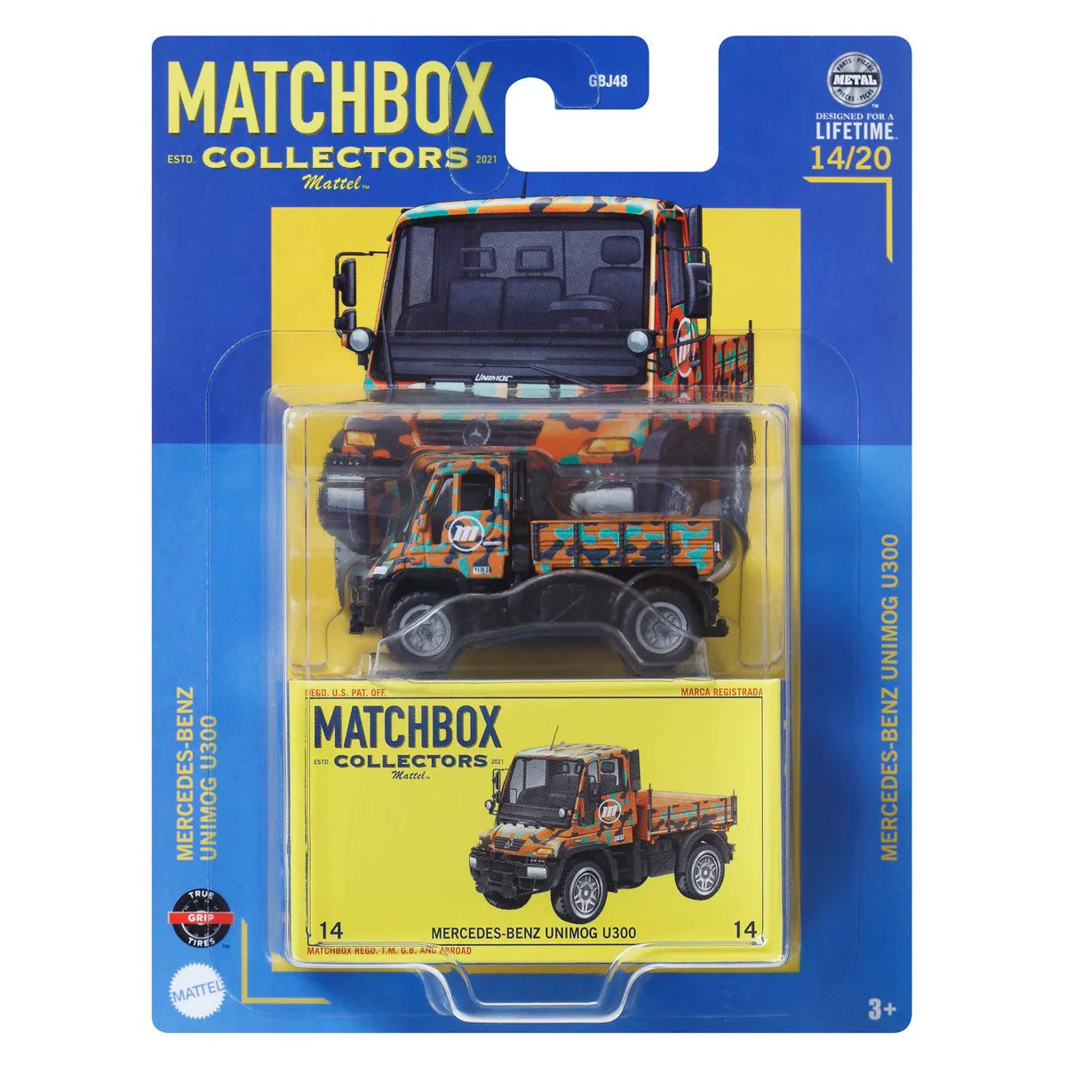 Matchbox Collectors Series Mercedez-Benz Unimog U300