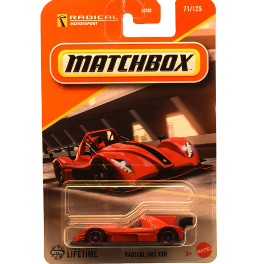 Mattel Original Matchbox Radical SR3 XXR