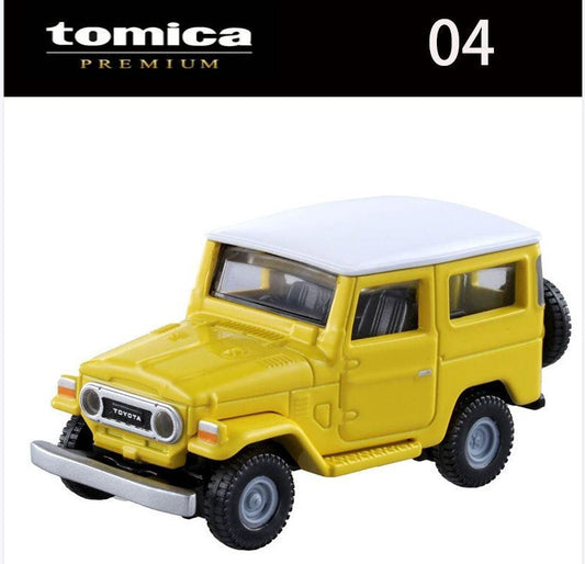 Tomica alloy 1:64 Diecast Toy Car Model Toyota LG Land Cruiser - Yellow