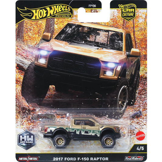 Premium Edition Hot Wheels 17 Ford F-150 Raptor