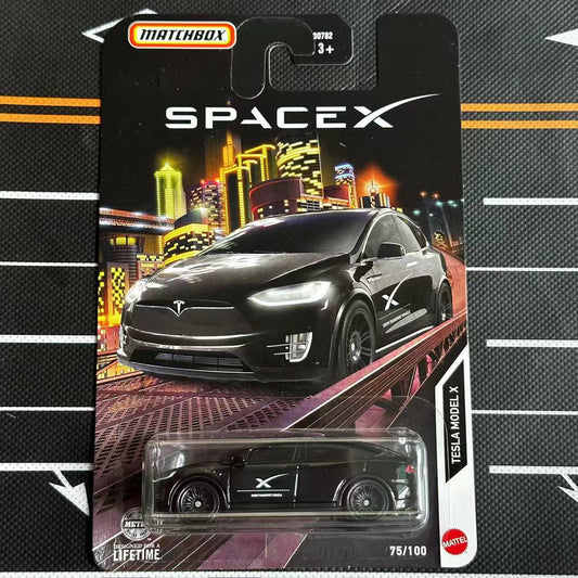 Mattel Original Matchbox Tesla Model X SpaceX Crew