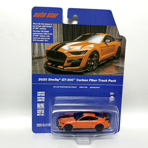 Original Auto World 1:64 Diecast Toy Car Model Shelby GT-500