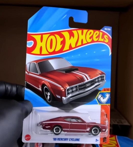 Original Hot Wheels 69 Classic Mercury Cyclone