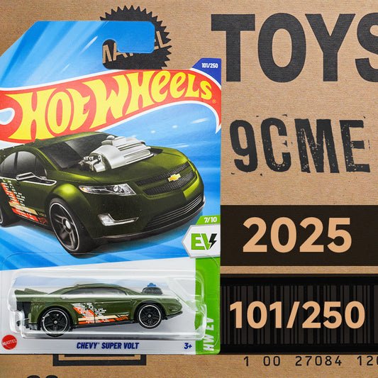 Original Hot Wheels Chevy Super Volt Green Car Model