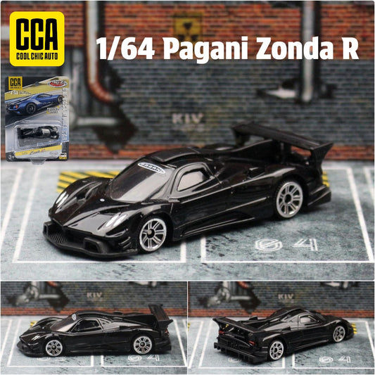 Original CCA Diecast Toy Car Model Pagani Zonda Black