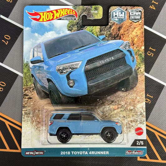 Premium Edition Hot Wheels Toyota 4 Runner 2018