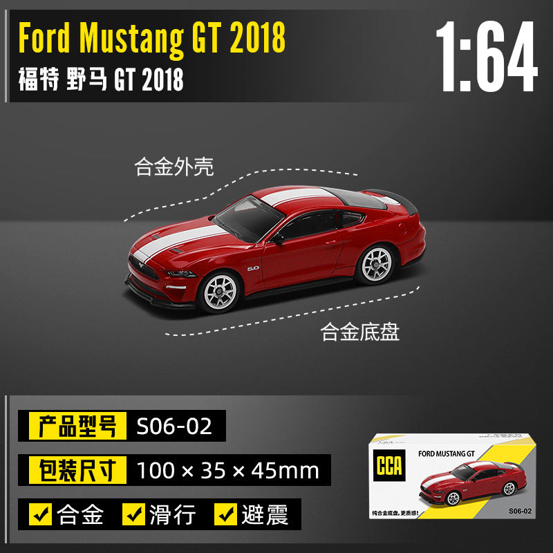 Original CCA Diecast Toy Car Model Ford Mustang GT