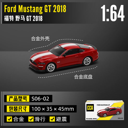 Original CCA Diecast Toy Car Model Ford Mustang GT