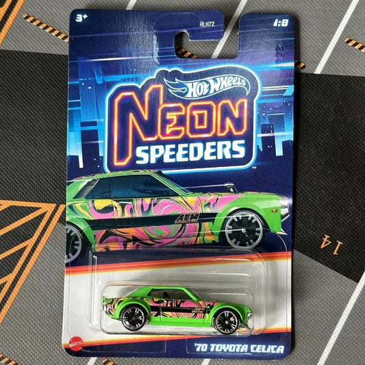 Hot Wheels Neon Edition 70 Toyota Celica