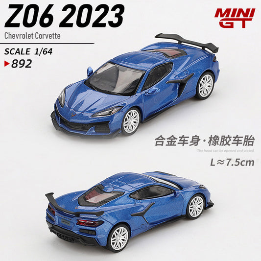 1:64 Original Mini GT Diecast Chervolet Corvette Model