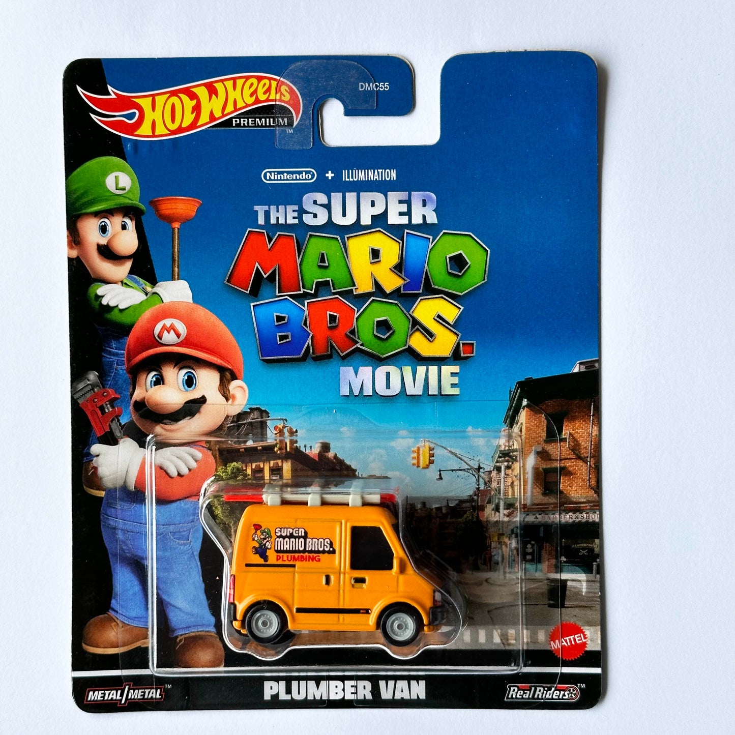 Premium Edition Hot Wheels Super Mario Plumber Van