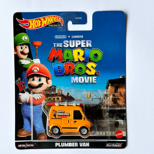 Premium Edition Hot Wheels Super Mario Plumber Van