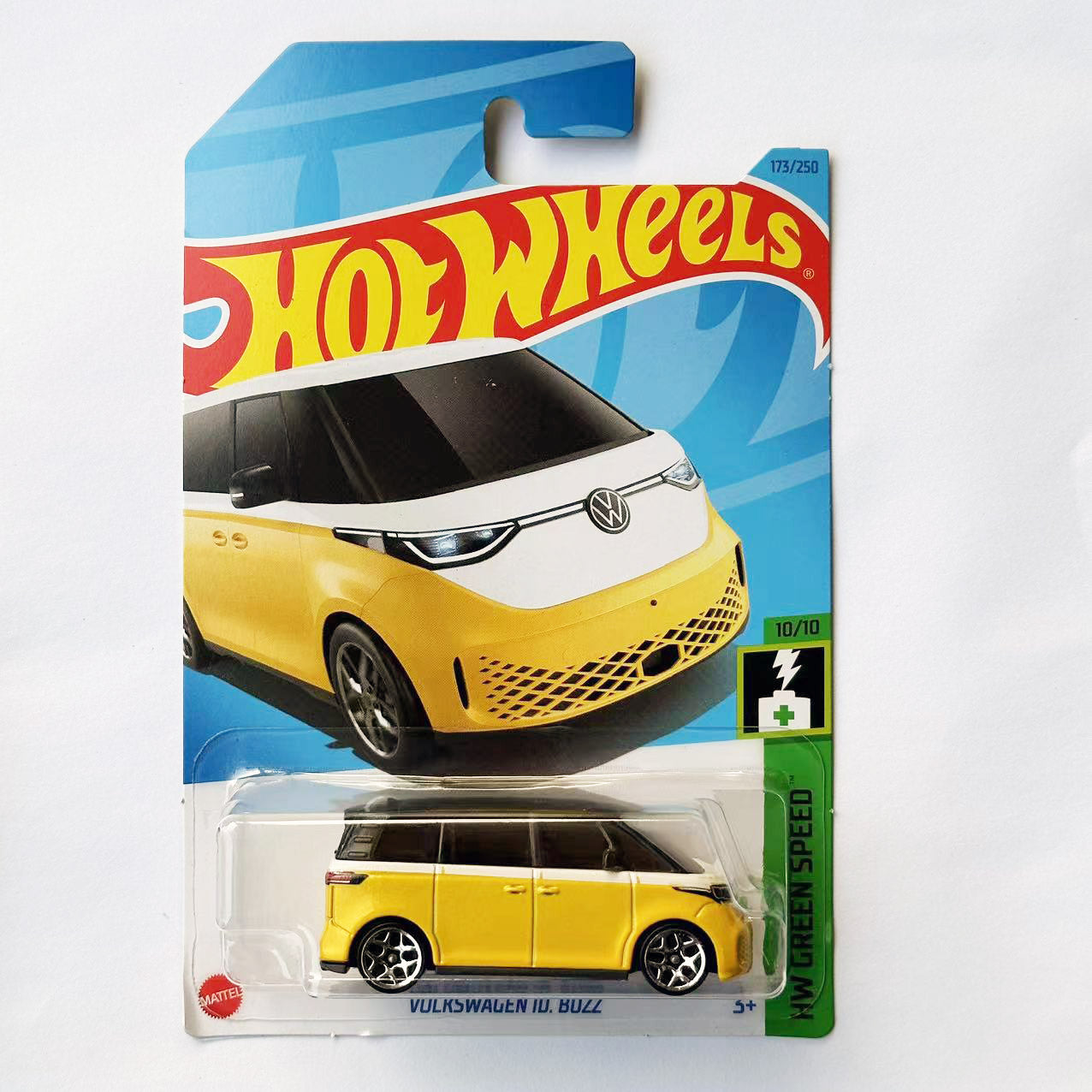Original Hot Wheels Volkswagen 10 Buzz EV Model MPV