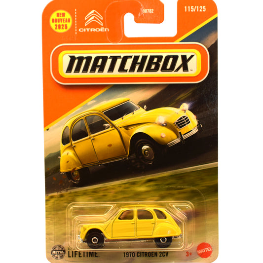 Mattel Original Matchbox 1970 Citroën 2CV