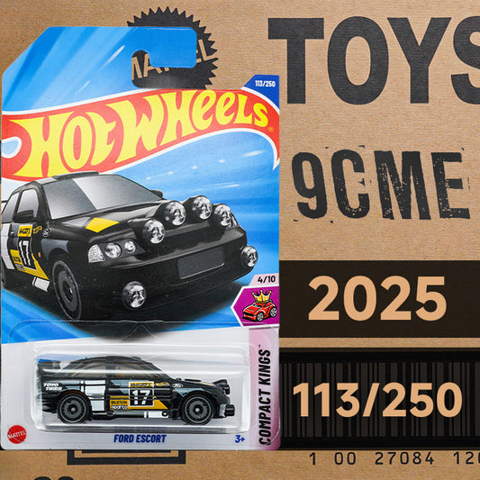 Original Hot Wheels Ford Escort Black