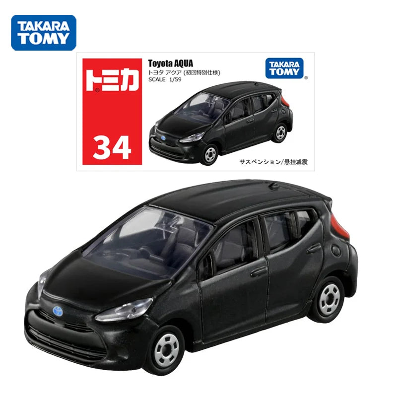 Tomica alloy 1:64 Diecast Toy Car Model Toyota Aqua