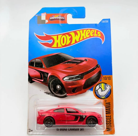 Original Hot Wheels 15 DODGE CHARGER SRT Hellcat (Red)