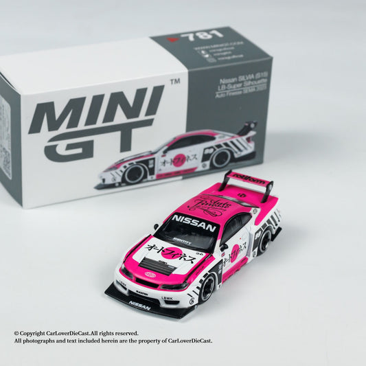 1:64 Original Mini GT Diecast Limited Edition Nissan LB-Super Silhouette S15 SILVIA RHD Model