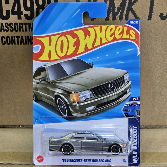 Original Hot Wheels 89 Model Mercedes Benz AMG 560