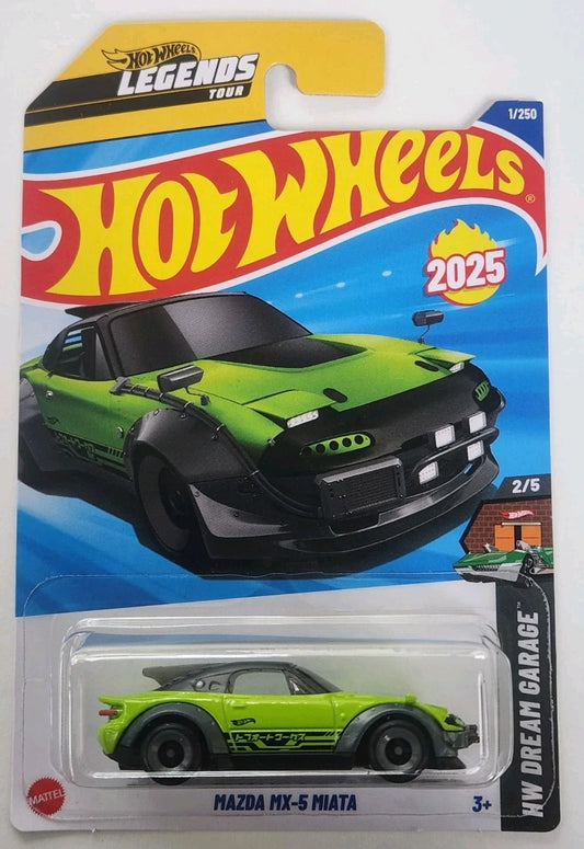 Original Hot Wheels Mazda MX5 Miata Green